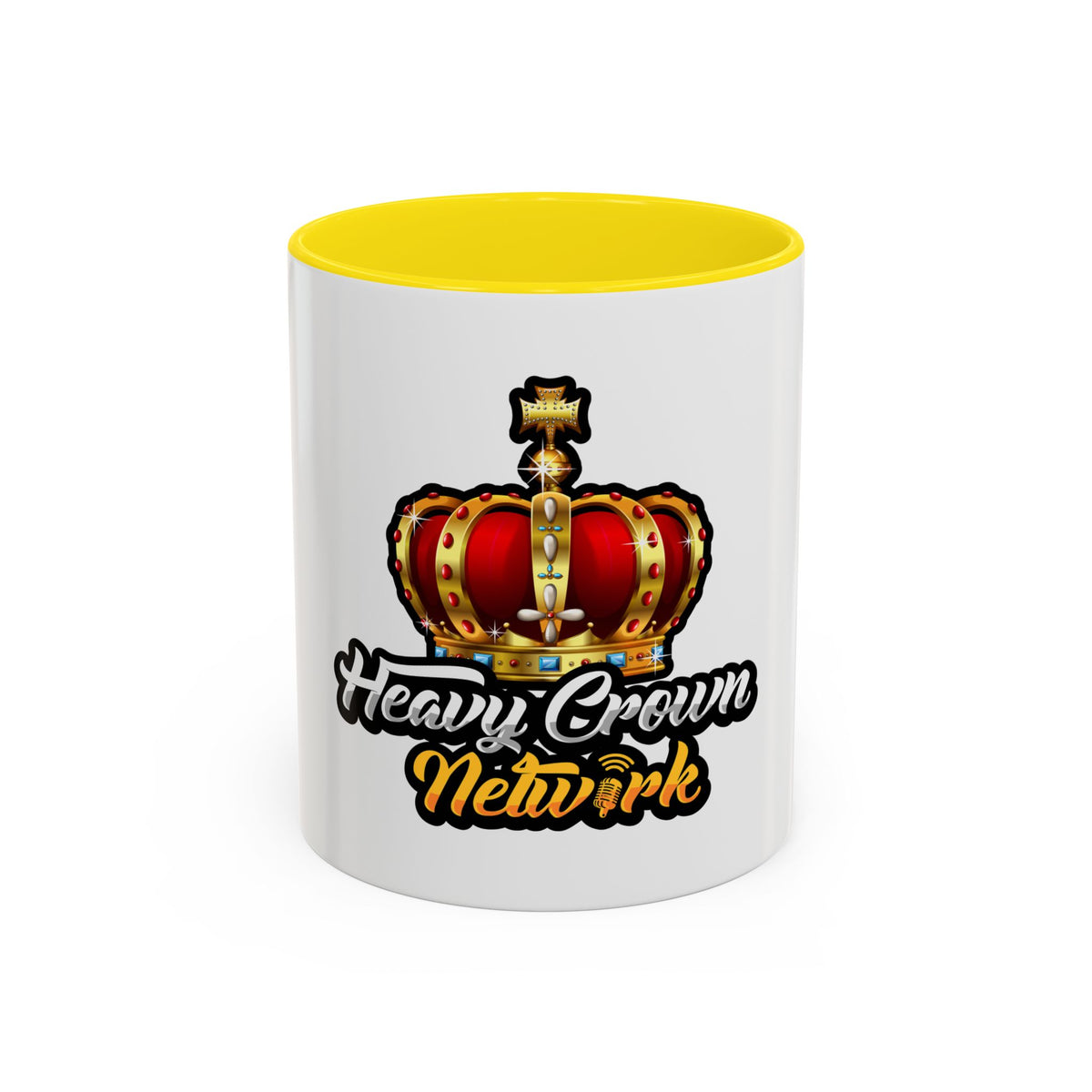 Heavy Crown Signature Accent Coffee Mug 11/15oz