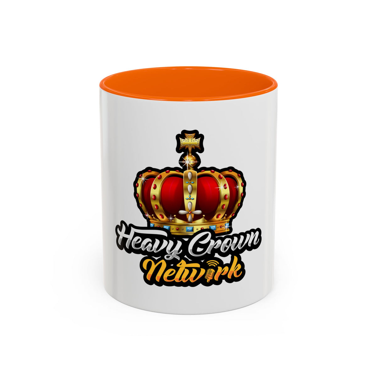 Heavy Crown Signature Accent Coffee Mug 11/15oz