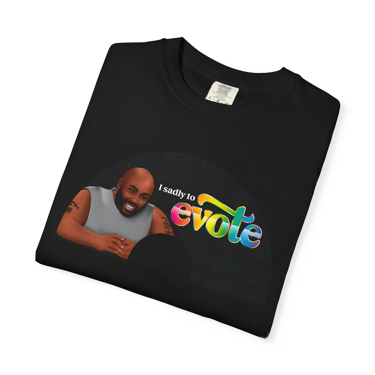 Evote Unisex Garment-Dyed T-shirt