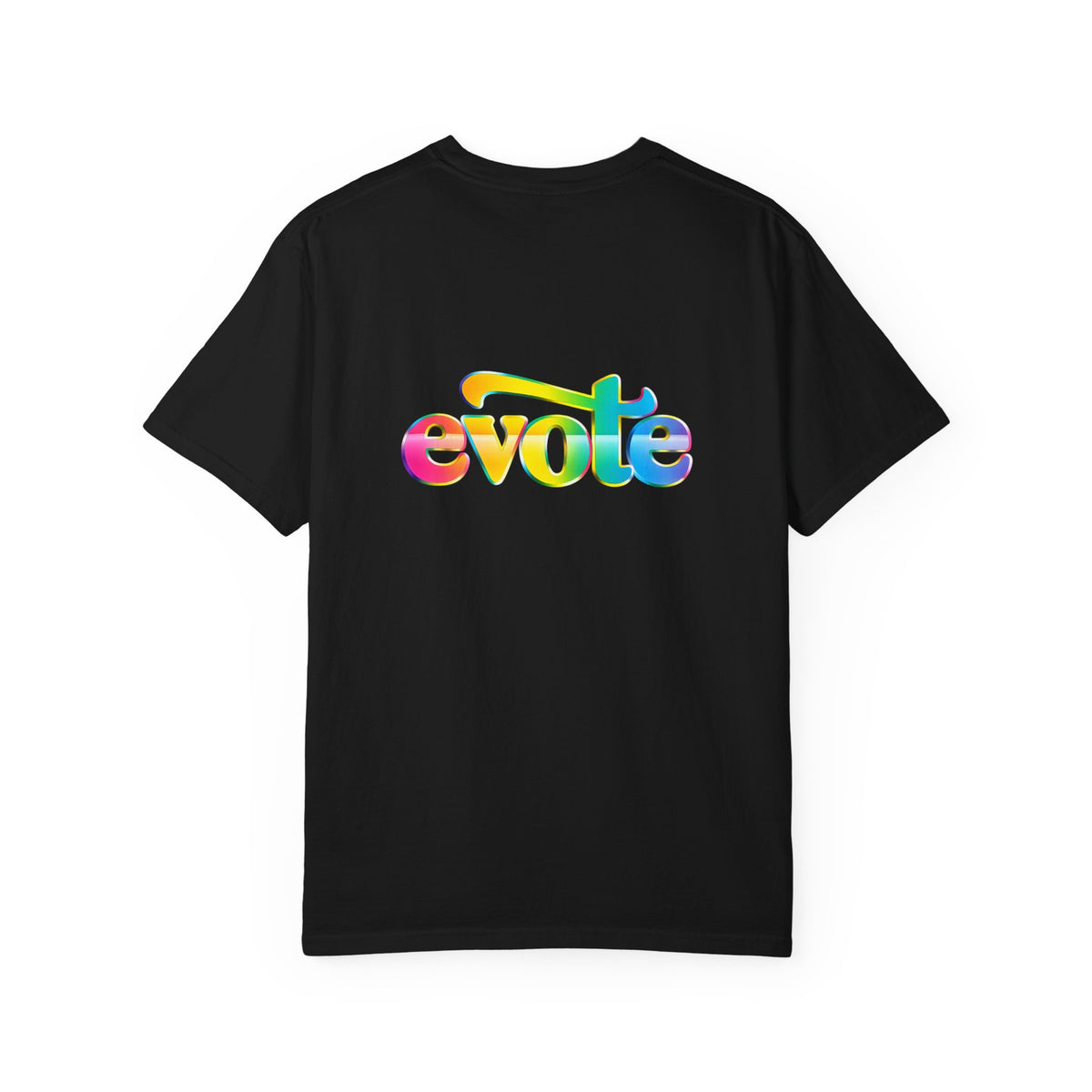 Evote Unisex Garment-Dyed T-shirt