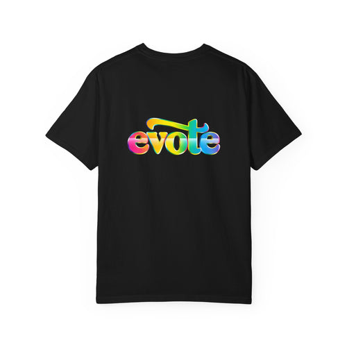 Evote Unisex Garment-Dyed T-shirt