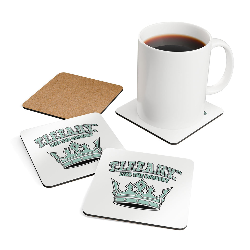 T.I.F.F.A.N.Y.™ "Like the Company" Cork Coaster Set(4-Pack)