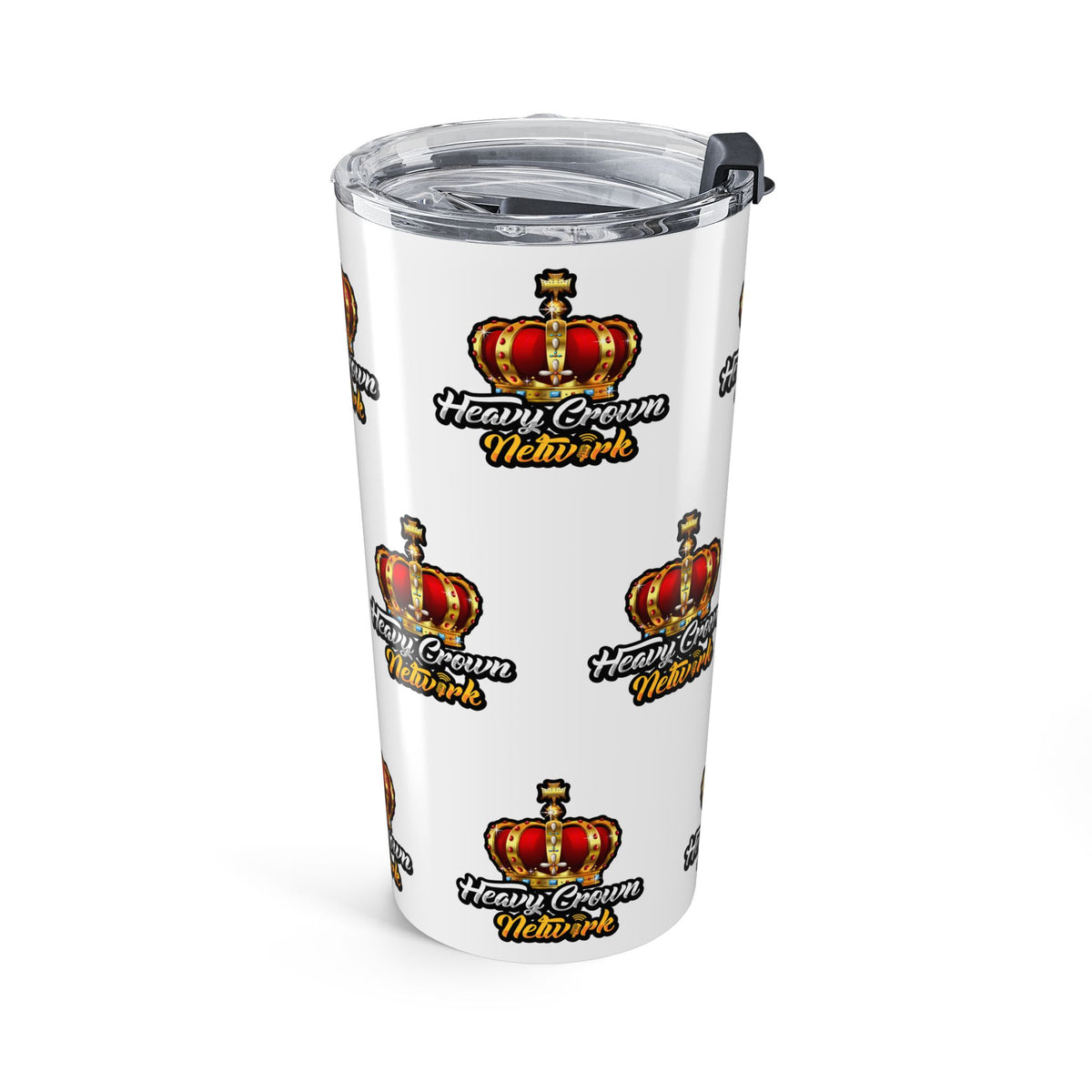 Heavy Crown Network 20oz Tumbler w/pattern
