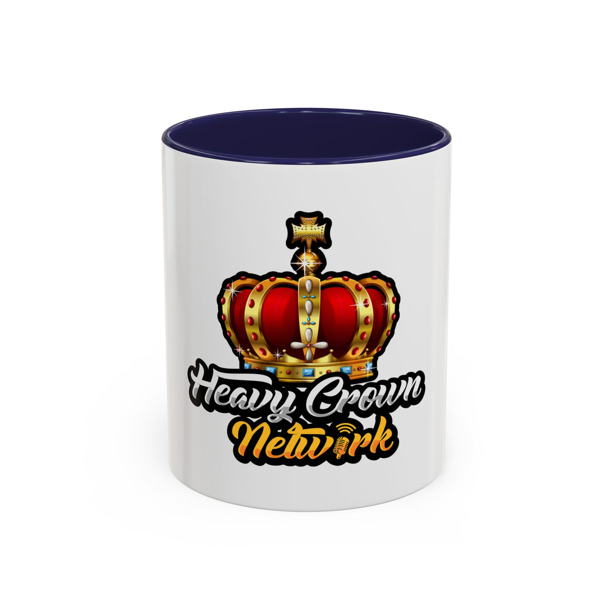 Heavy Crown Signature Accent Coffee Mug 11/15oz