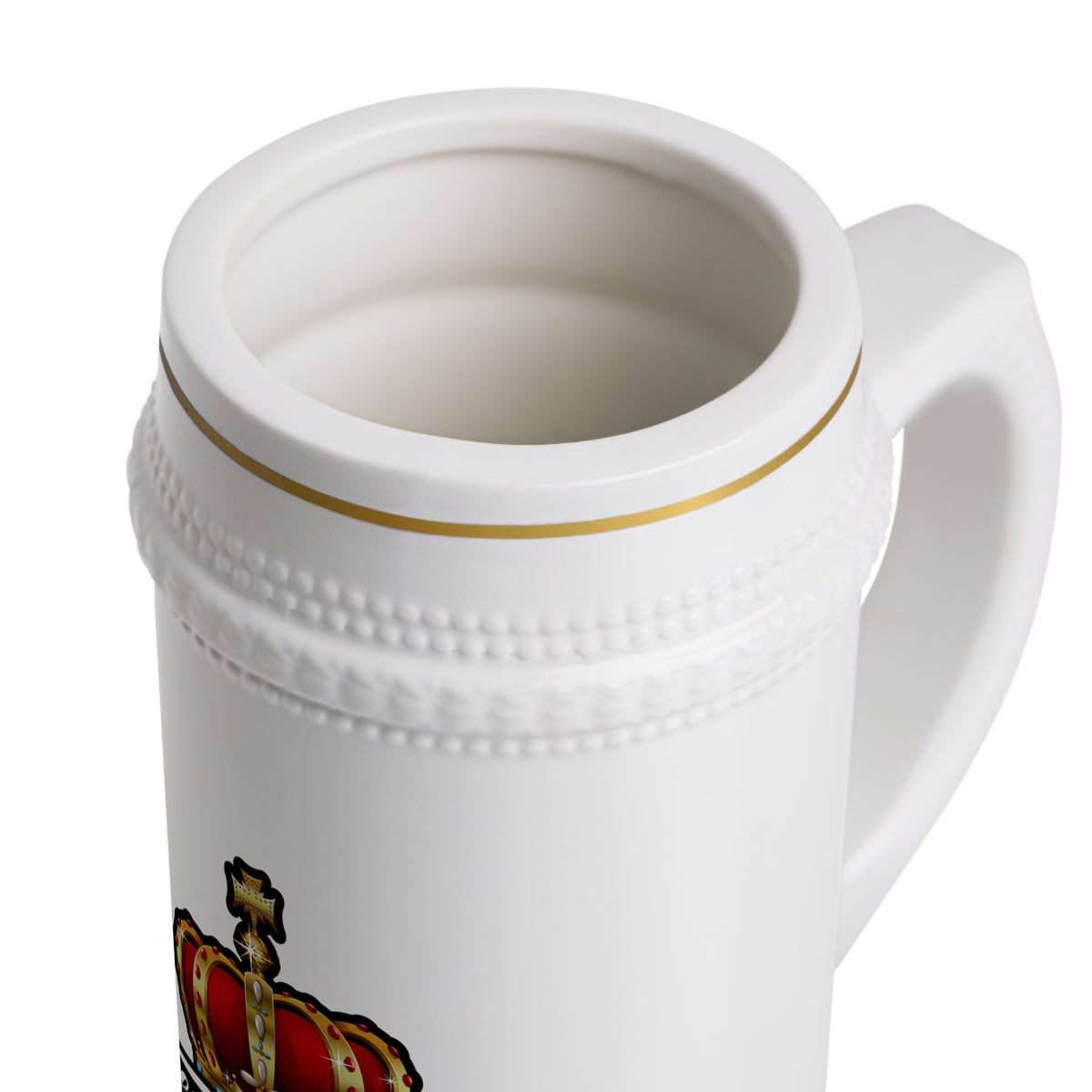 Heavy Crown Signature Ceramic Beer Mug