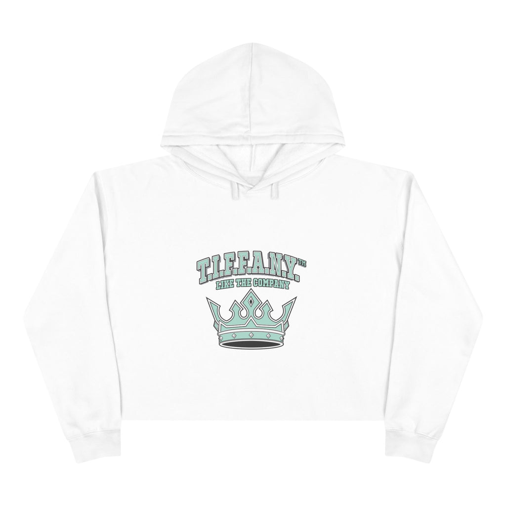 T.I.F.F.A.N.Y.™ “Like the Company”  Crop Hoodie