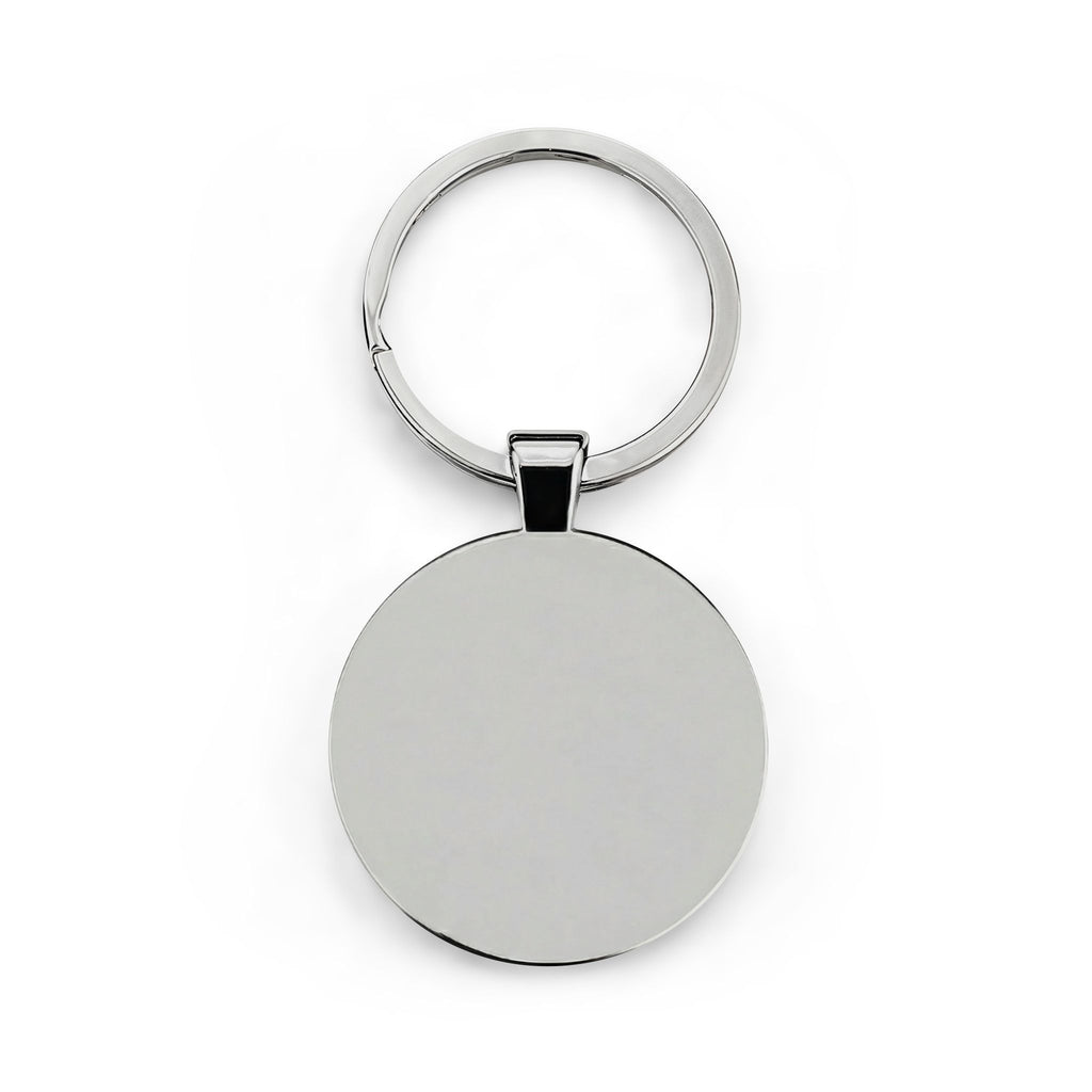 T.I.F.F.A.N.Y.™ “Like the Company”  Round Stainless Steel Keychain