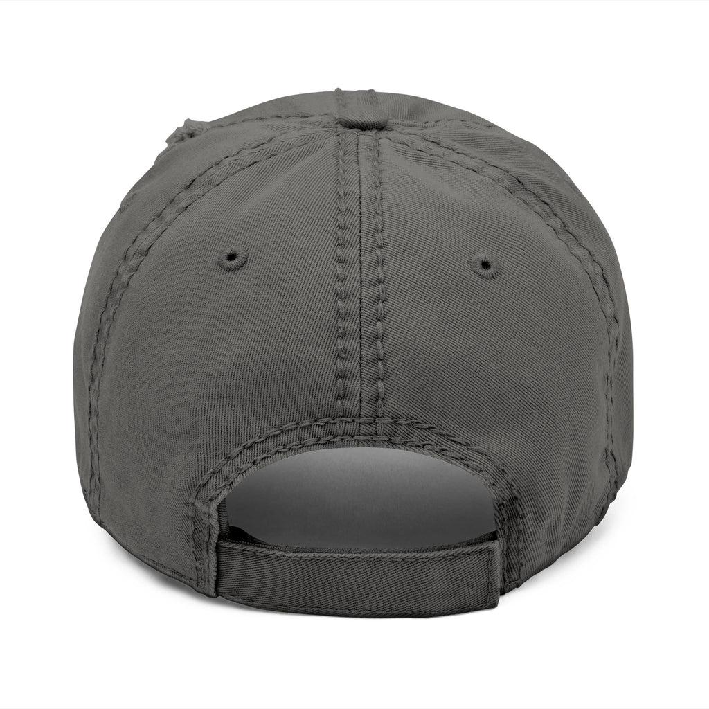 Distressed Embroidered “evote” Dad Hat
