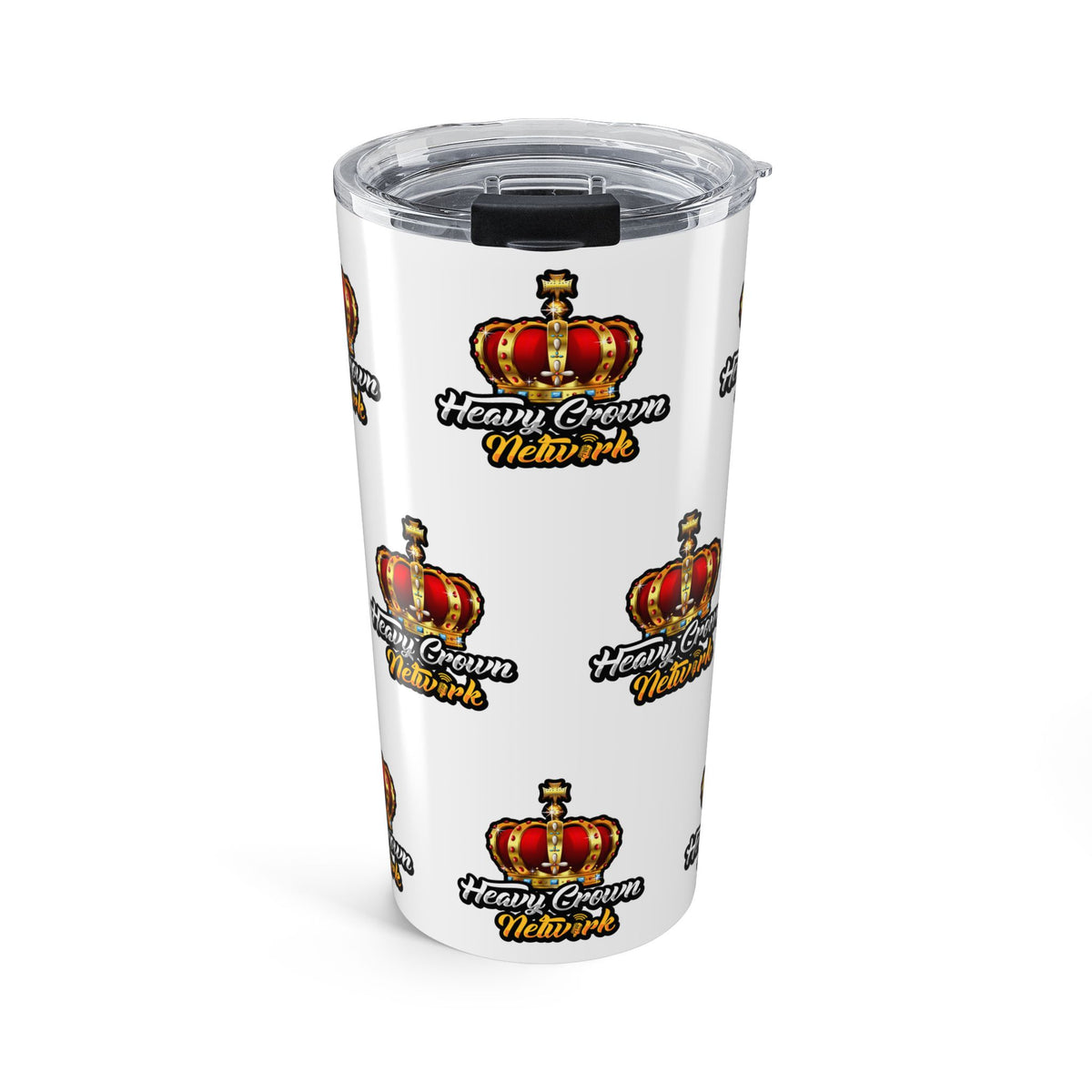Heavy Crown Network 20oz Tumbler w/pattern