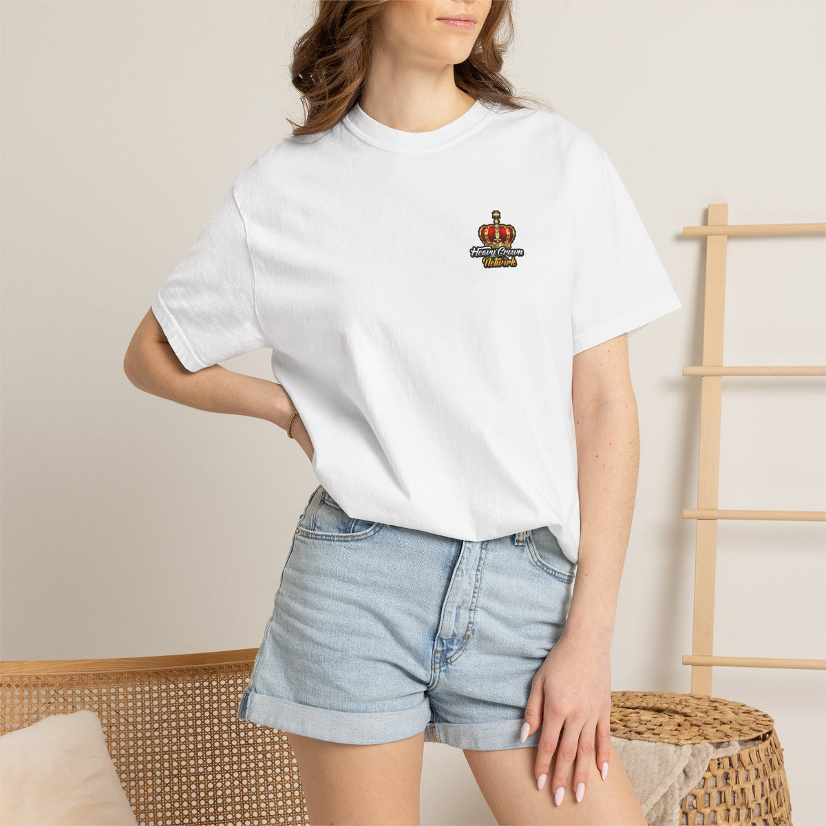 Heavy Crown Signature Unisex Garment-Dyed T-shirt
