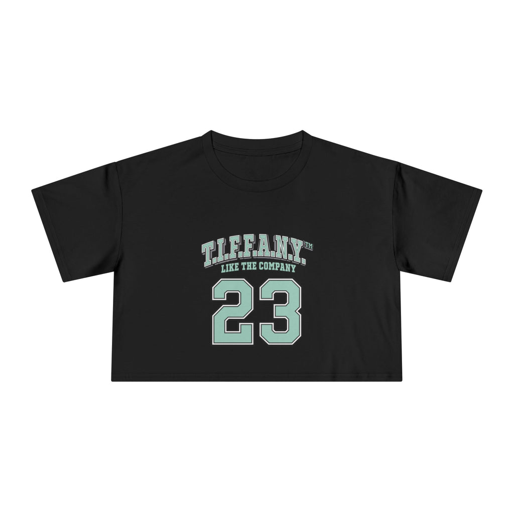 T.I.F.F.A.N.Y.™ “Like the Company” Varsity Crop Top