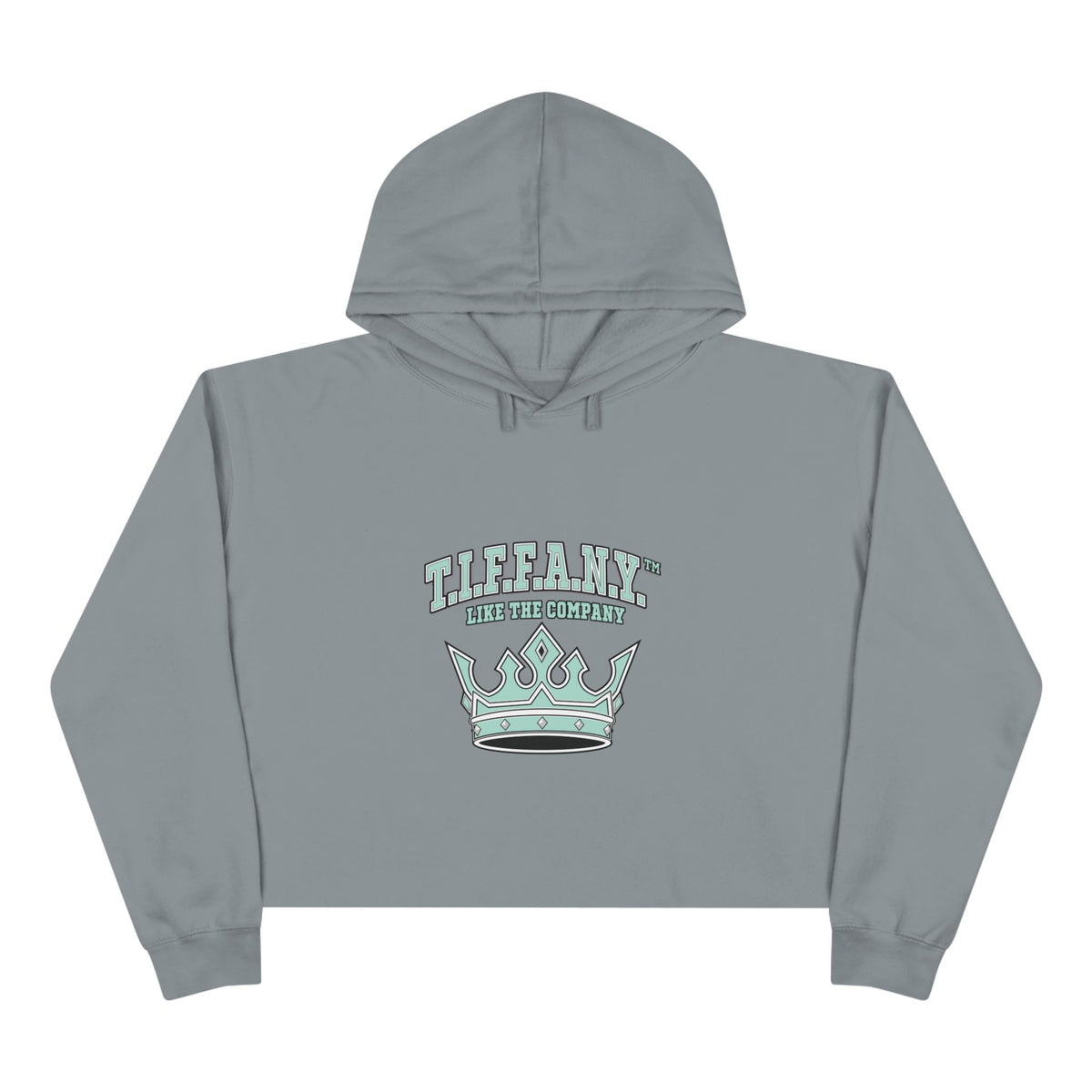T.I.F.F.A.N.Y.™ “Like the Company”  Crop Hoodie