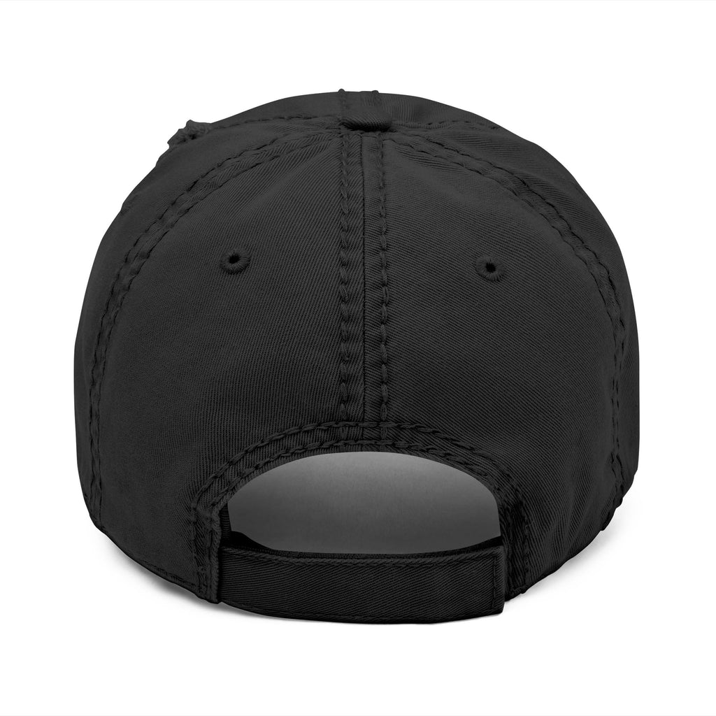 Distressed Embroidered “evote” Dad Hat