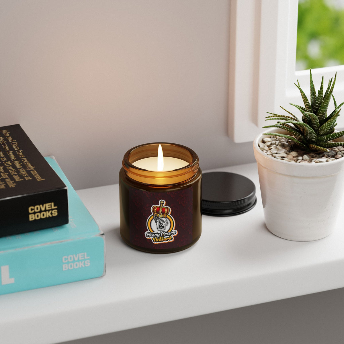 Heavy Crown Scented Soy Candle (Multiple Sizes)