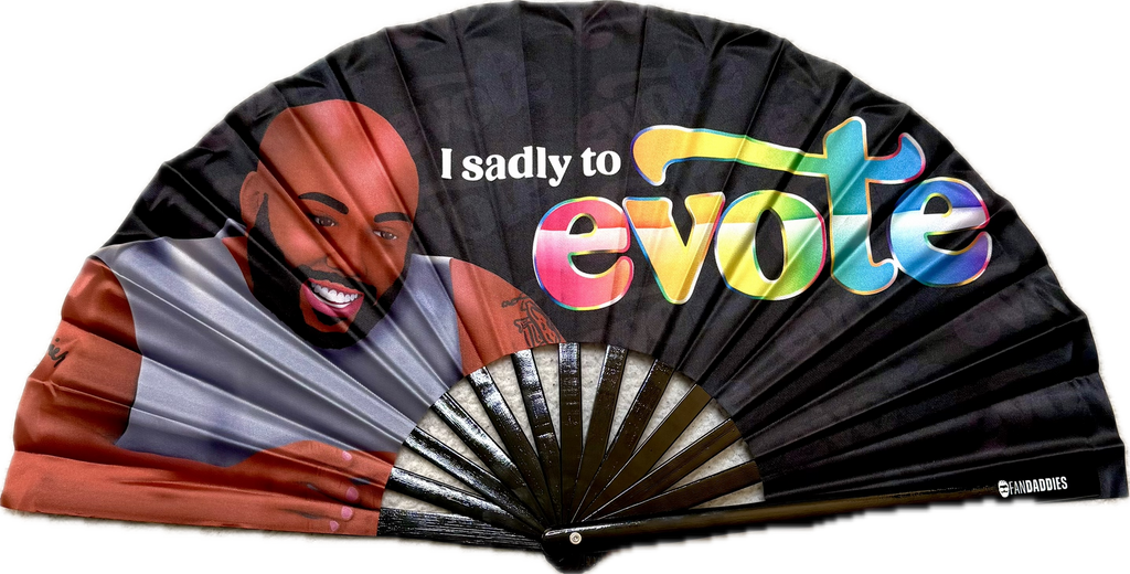 Derek Frazier “I Sadly To Evote” Clack Fan - Limited Edition