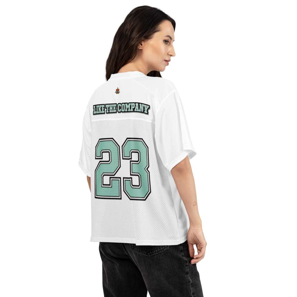 T.I.F.F.A.N.Y.™ “Like the Company” Boxy Football Jersey